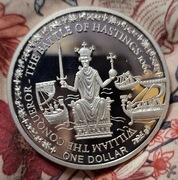 Moneta Wilhelm Zdobywca bitwa pod Hastingiem (A Royal History) 1 dolar