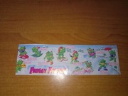 Instrukcja obsługi ulotka karteczka od kinder Froggy Friends