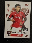 Match Attax EXTRA 2025/26 IGOR JESUS nr.22 SQUADE UPDATE  ( Nottingham )