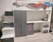 Łóżko na antresoli