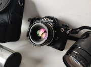 Nikon FM2 DUŻY ZESTAW