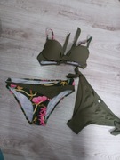 Trzyczęściowy strój kąpielowy L Nowy 