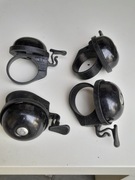 Czarny dzwonek rowerowy