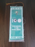 Moto-Jelcz Oława - GKS Tychy 1977 r. okolicznościowy proporczyk