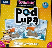 Gra Pod lupą zwierzęta Brain box