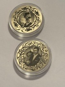 Monety medale na każdą uroczystość.Pamiątka kolekcjonerska. Gyges