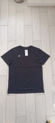 4F t-shirt męski XXL ciemno granatowy z małym srebrnym logo <619>