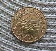 Afryka Równikowa 10 Frank 1969r - Kamerun