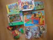 13 układanek dla dziecka 5-7 lat + gratis puzzle 3D dla mamy/taty