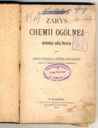 Zarys Chemii ogólnej - Nawratil, Sokołowski 1872 PIECZĄTKI LWÓW 