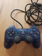 Pad PlayStation 2 Dualshock 2 Niebieski Clear Blue