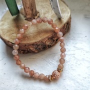 Bransoletka talizman amulet kamień słoneczny kobieca energia ezoteryka 