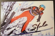 Stefan Hula autograf skoki narciarskie 