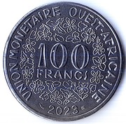 ZACHODNIA AFRYKA (BCEAO) 100 franków 2023, KM# 19, UNC