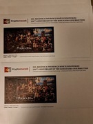 Kryptoznaczek 230 Rocznica Insurekcji zestaw 2 szt perf I nieperf bez nft