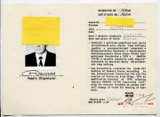 Świadectwo ukończenia  kursu mycia zbiornikowców 1982r 