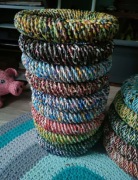 Wianki/ podkłady wiklina papierowa 5 sztuk 