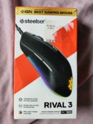 Mysz gamingowa steelseries Rival 3. Jak nowa.