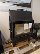 Wkład kominkowy DEFRO IMPULS SM BLACKLINE z sitodrukiem z ekspozycji