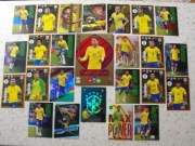 Karty FIFA 365 PANINI, karty z piłkarzami Reprezentacji Brazylii, NEYMAR JR