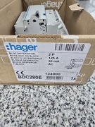 Blok różnicowopradowy hager bdc280e
