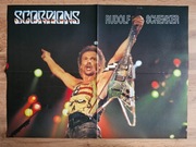 UNIKAT! MEGA Plakat/poster SCORPIONS z 1991 r. - Format A2 - NOWY!