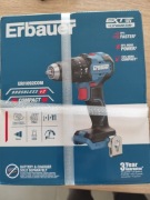 Wkrętarka akumulatorowa erbauer nowa 