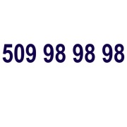 Złoty Numer 509 98 98 98