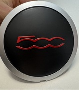 Dekielek koła Fiat 500 z czerwonym logo