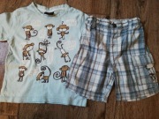 Next komplet 92 spodenki tshirt