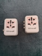 Uniwersalna wtyczka podróżna na cały świat. USB