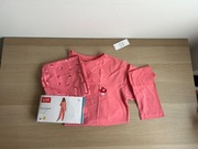 Bawełniana jesienna piżama dwuczęściowa grzybki muchomorki S 