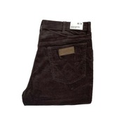 Spodnie męskie sztruks Wrangler Texas Slim 822 Coffee Bean W40 L34