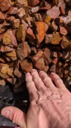 Jaspisy mix 1 kg  lokalizacja Bystrzyca , Przezdziedza i okolice