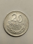 Sprzedam monetę Polska 20 groszy 1976r. stan db.