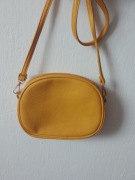 Torebka listonoszka musztardowa