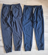 C&A dwupak 152  ciepłe dresowe spodnie