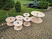 Szpula, bęben, rolka, drewno. Na mebel, balkon (4)