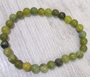 Bransoletka z JADE -zielonego jadeitu kulka 6mm !