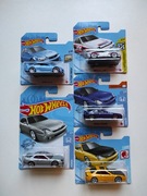 Hot Wheels 5x Honda 98 Prelude Civic 1985 CR-X, nowe!