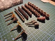 Zestaw końcówek Dremel -szczotki druciane, tarcze ścierne różnych gradacji