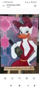 Obraz olejny pop art kaczor- ka
