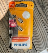 Żarówki samochodowe Philips T4W 12V 4W cokół BA9s blister = 2 szt.