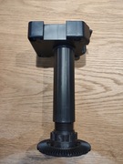 Nóżka meblowa z płytką mocującą H180 axilo 78