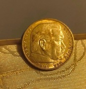 Niemcy - 5 marek 1935  F stan 1 Hintenburg  srebro