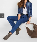 Spodnie damskie dżinsy r.52, 82% bawełna 17% poliester 1% elastan