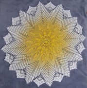 Piękna serweta 3D - Handmade