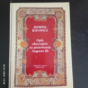 Opis obyczajów za panowania Augusta III