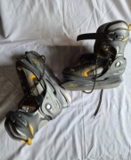 Łyżwy damskie regulowane 34-37