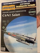 Japoński Samolot Rozpoznawczy C6N1 Saiun.